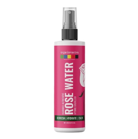 1 - Organix Mantra Kannauj Authentic Rose Water,  120 ml  Hydro Distilled 