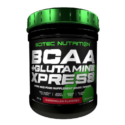 1 - Scitec Nutrition BCAA + Glutamine Xpress,  0.66 lb  25 Servings  Watermelon 