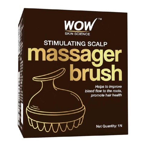 1 - WOW Skin Science Stimulating Scalp Massager Brush, 1 Piece(s)/Pack Helps to Improve Blood Flow
