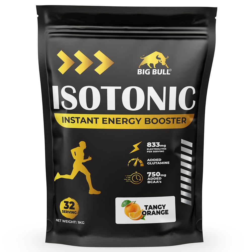 1 - Big Bull Isotonic,  2.2 lb  Tangy Orange 