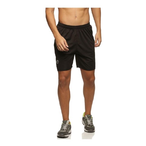 1 - Omtex Elite Casual Sports Shorts,  Small  Black 