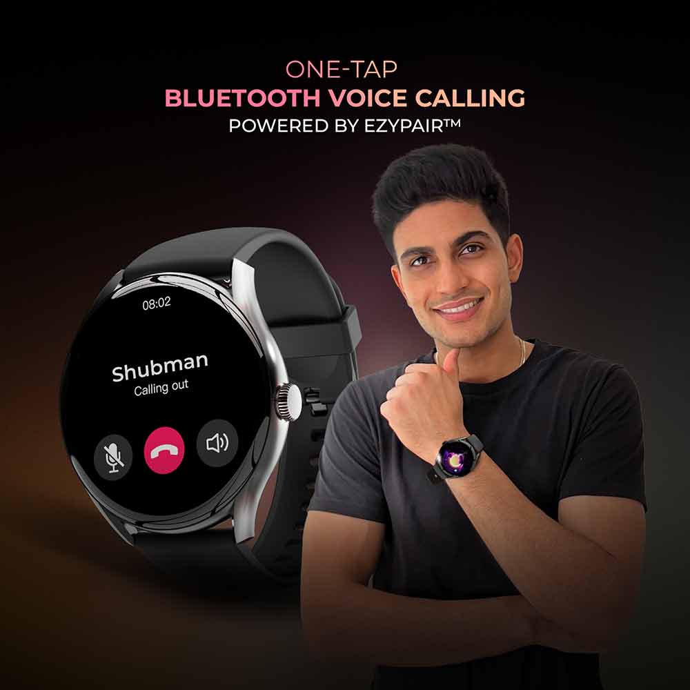 2 - beatXP Vega Smartwatch,  Black 