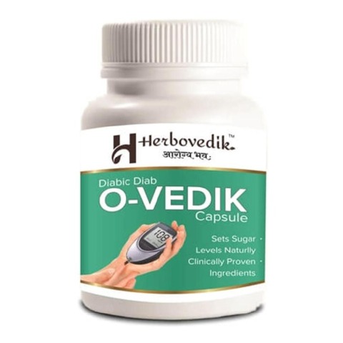 Herbovedik Diab-O-Vedik, 30 capsules
