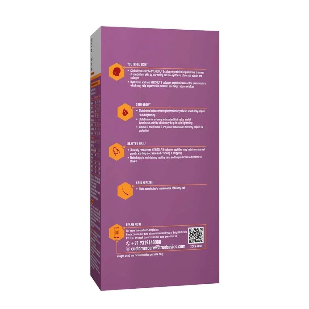6 - TrueBasics Collagen Skin OP,  15 Piece(s)/Pack  Orange 