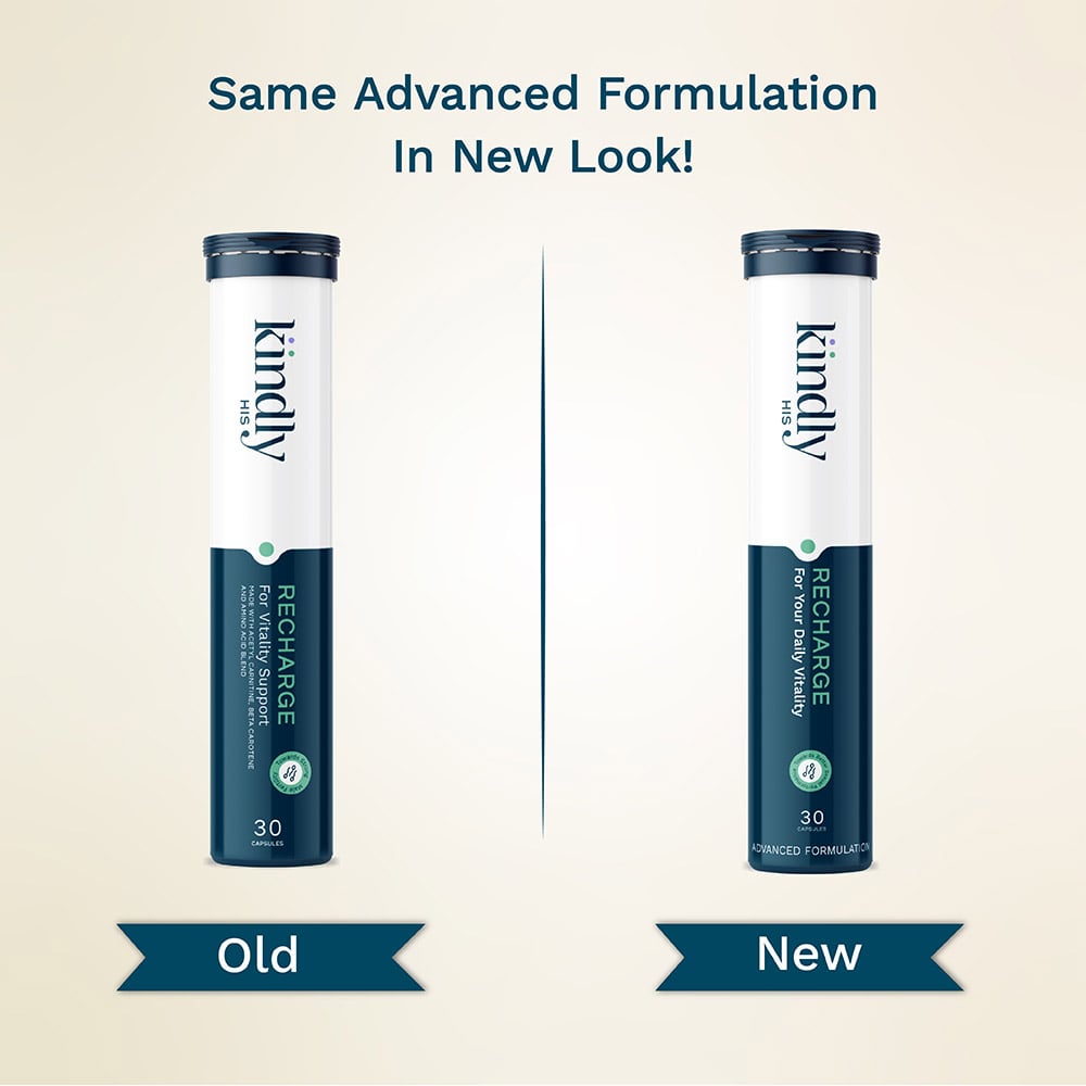 10 - Kindly His Recharge,  30 capsules 