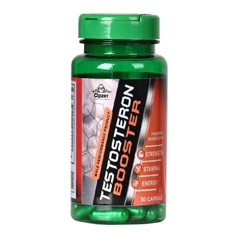 1 - Cipzer Testosteron Booster,  30 capsules  Unflavoured 