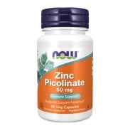 Now Zinc Picolinate (50 mg)- 60 veggie capsule(s)