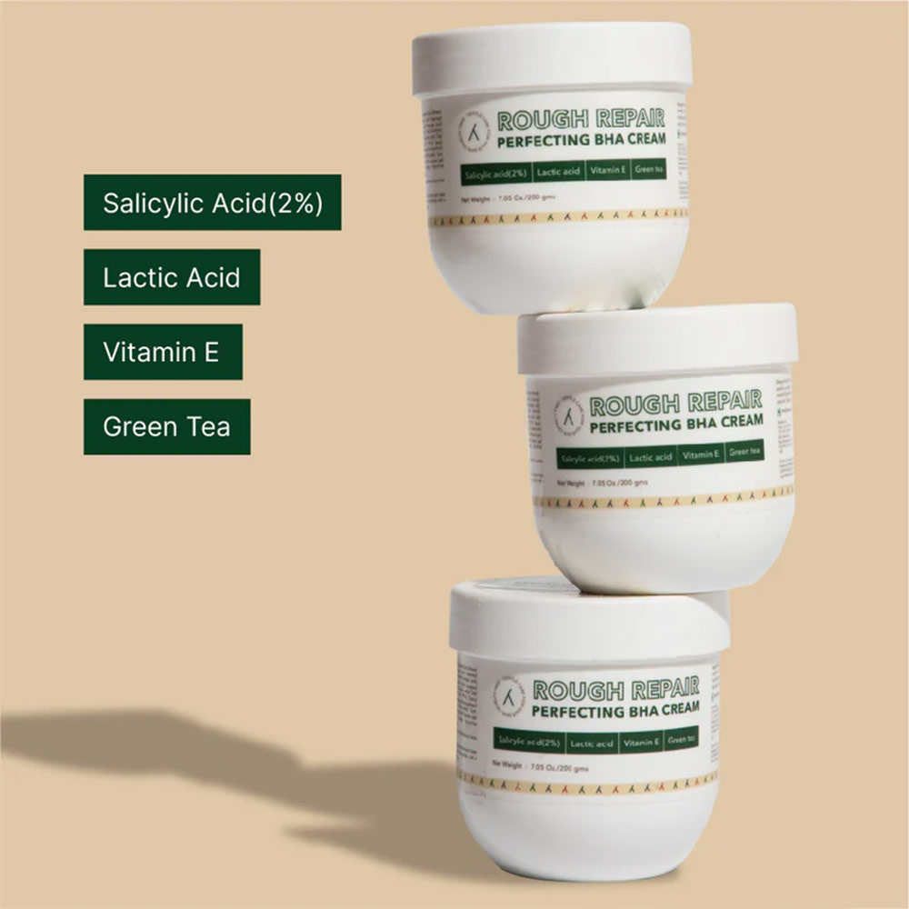 3 - Active Topicals Rough Repair Perfecting Bha Body Cream,  200 g  for All Skin Types 
