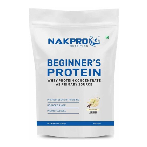 1 - Nakpro Beginner's Protein,  2.2 lb  Vanilla 