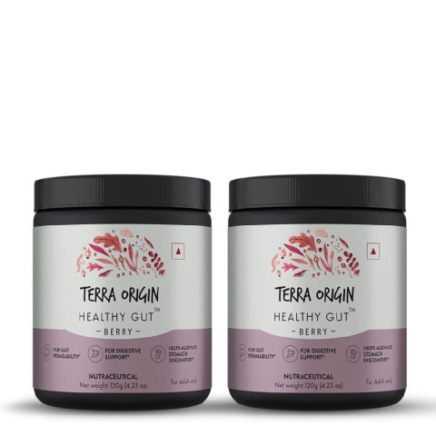 1 - Terra Origin Healthy Gut Berry (Pack of 2),  120 g 