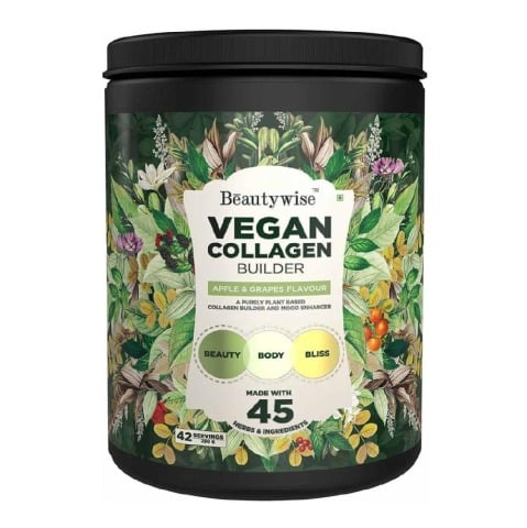 1 - Beautywise Vegan Collagen Builder,  250 g  Apple & Grapes 
