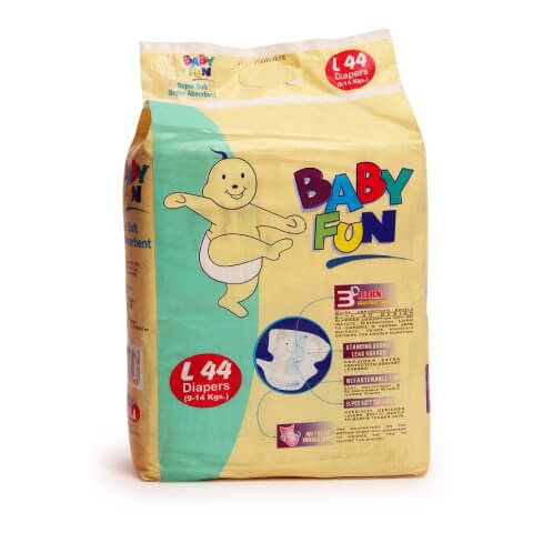 Baby Fun Baby Diaper Large