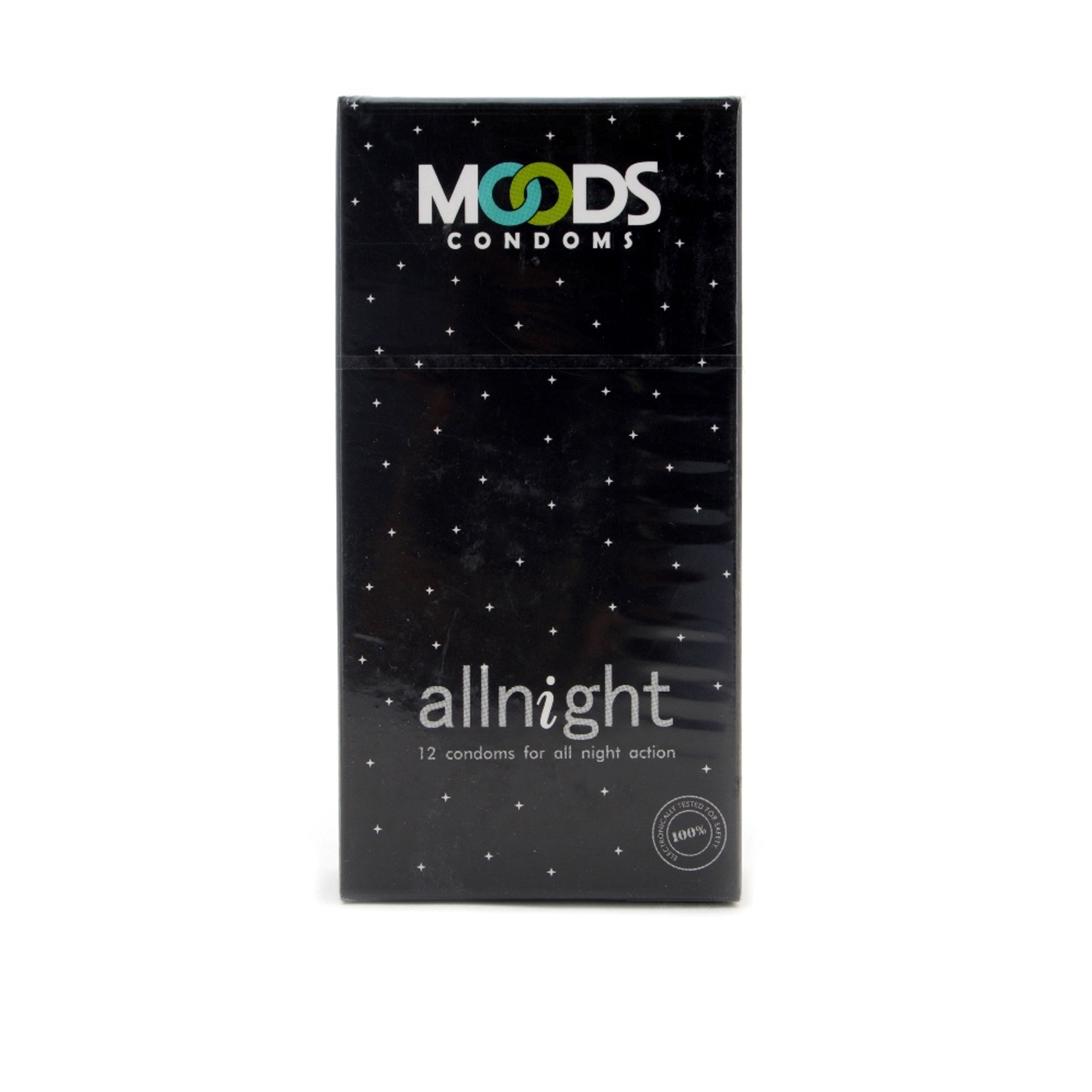 Moods All Night Long Condoms,  Unflavoured  12 Piece(s)/Pack 