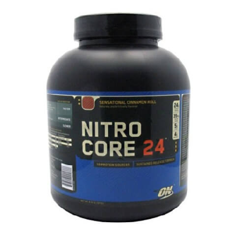 ON (Optimum Nutrition) Nitro Core 24,  6 lb  Sensational Cinnamon Roll 