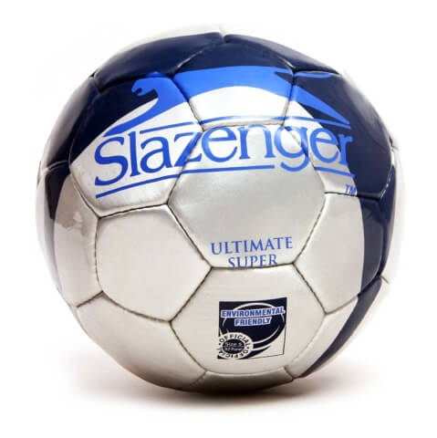 Slazenger Ultimate Super Football,  Blue with Silver  5 