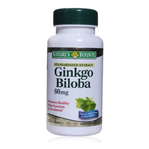 Nature's Bounty Ginkgo Biloba,  100 chewable tablet(s) 