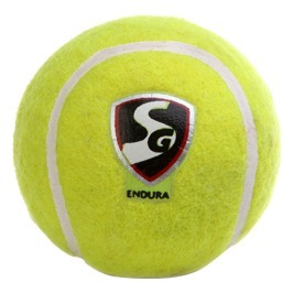 SG Endura Heavy Tennis Cricket Ball, Yellow Standard Pack Of 6