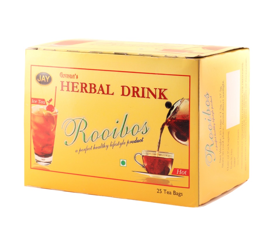 JAY Govinda'S Rooibos Tea, Unflavoured 25 piece(s)/pack at Best Price