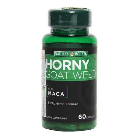Nature's Bounty Horny Goat Weed (500 mg) with Maca (75 mg), 60 capsules Nature's Bounty Horny Goat Weed (500 mg) with Maca (75 mg), 60 capsules