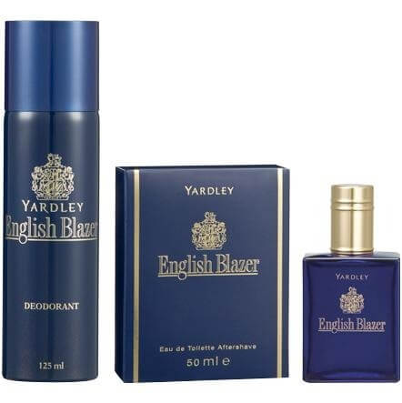 English Blazer Gift Set EDT + Body Spray, 250 ml Blue