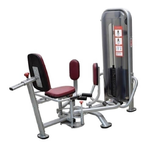 Muscle Solid Inner / Outer Thigh Machine,  Red  Standard 