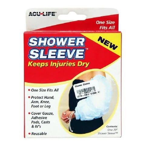 Acu Life Shower Sleeve,  5cm x 6 cm  1 unit 