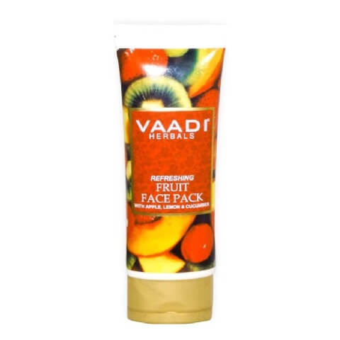 Vaadi Herbals Refreshing Fruit Pack with Apple, Lemon & Cucumber,  Face Pack 