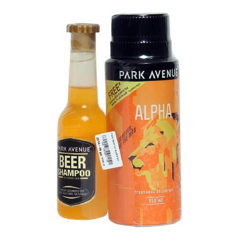 Park Avenue Avenue Alpha Deodorant,  150 ml  Free Park Avenue Beer Shampoo worth Rs 75 