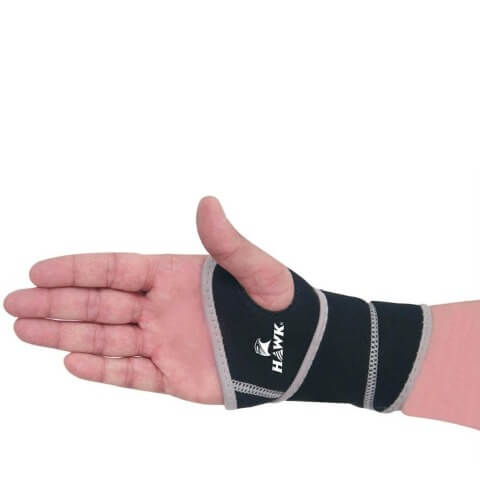 Hawk Thumb Support (Pack of 2), Black & Grey Free Size Hawk Thumb Support (Pack of 2), Black & Grey Free Size
