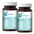 HK Vitals Biotin 10000mcg Pack of 2,  Unflavoured  60 tablet(s) 