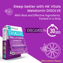 3 - HK Vitals DISOLVE Strips Melatonin by HealthKart,  30 Strip(s) 