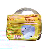 Friends Pull Ups Adult Diapers,  Medium  10 