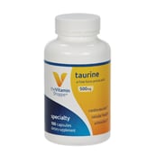 The Vitamin Shoppe Taurine (500 mg), 100 capsules