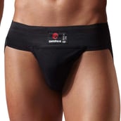 Omtex Gym Supporter (Pack of 2),  Medium  Black 