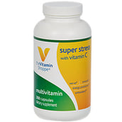 Vitamin Shoppe Super Stress With Vitamin C, Unflavoured 120 capsules