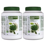 Amway Nutrilite All Plant Protein, 2.2 lb - Pack of 2