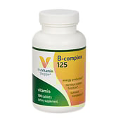 The Vitamin Shoppe B-Complex (125 mg),  100 tablet(s)  Unflavoured 