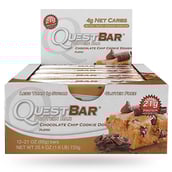 Quest Protein Bar,  12 Piece(s)/Pack  Chocolate Chip Cookie Dough 
