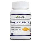 Health first Omega 3 Fish Oil,  60 capsules 