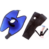 B Fit USA Ankle Support (2036), Grey, Black & Blue 15*10*5 cm