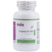 Zenith Nutrition Vitamin B-100 Complex,  100 capsules  Unflavoured 