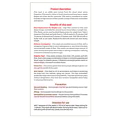 NutroActive Chia Seeds,  250 g  Unflavoured 