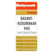 Baidyanath Basant Kusumakar Ras with Gold & Pearl, 25 tablet(s)