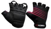 KOBO Weightlifting Gym Gloves (CG-02),  Black  Small 