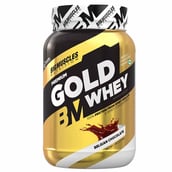 1 - Big Muscles Premium Gold Whey,  2.2 lb  Belgian Chocolate 