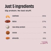 1 - The Whole Truth Protein Bars,  6 bar(s)  Double Cocoa 