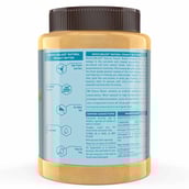 7 - MuscleBlaze Natural Peanut Butter Unsweetened,  1 kg  Super Smooth 