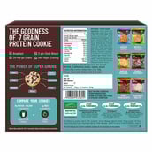 nutritioninfo - RiteBite Max Protein Cookies,  12 Piece(s)/Pack  Trail Mix 