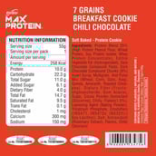 nutrition - RiteBite Max Protein Cookies,  12 Piece(s)/Pack  Chili Brownie 