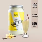 4 - Protein World Whey Protein Concentrate, 2.2 lb Vanilla Ice Cream